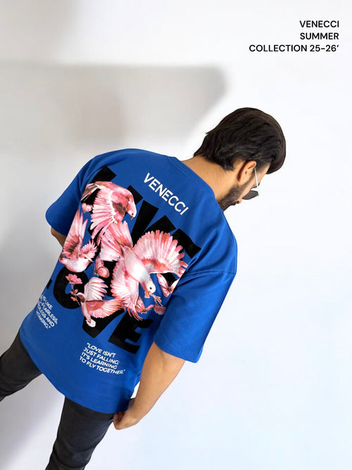 Blue Graphic T-shirt