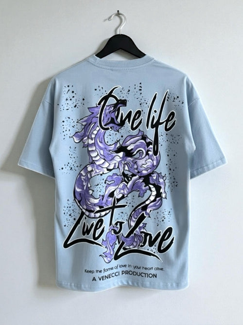 Ice Blue Dragon T-Shirt