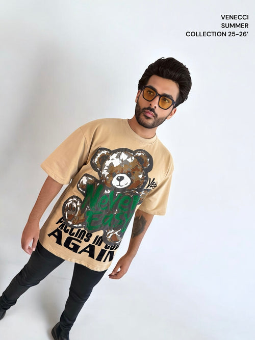 Beige Teddy T-shirt