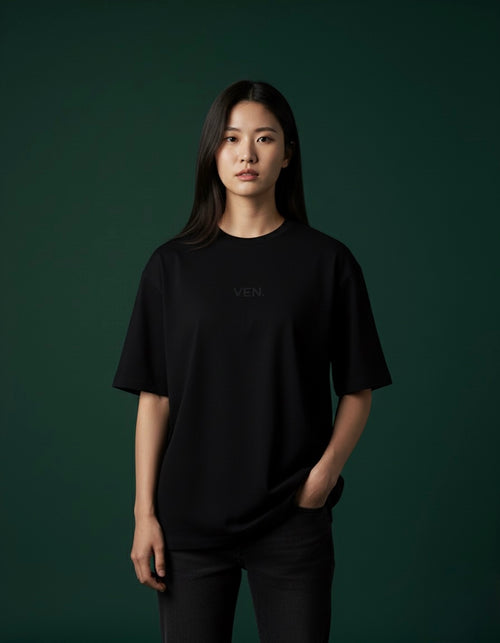 VEN. Jet Black T-shirt