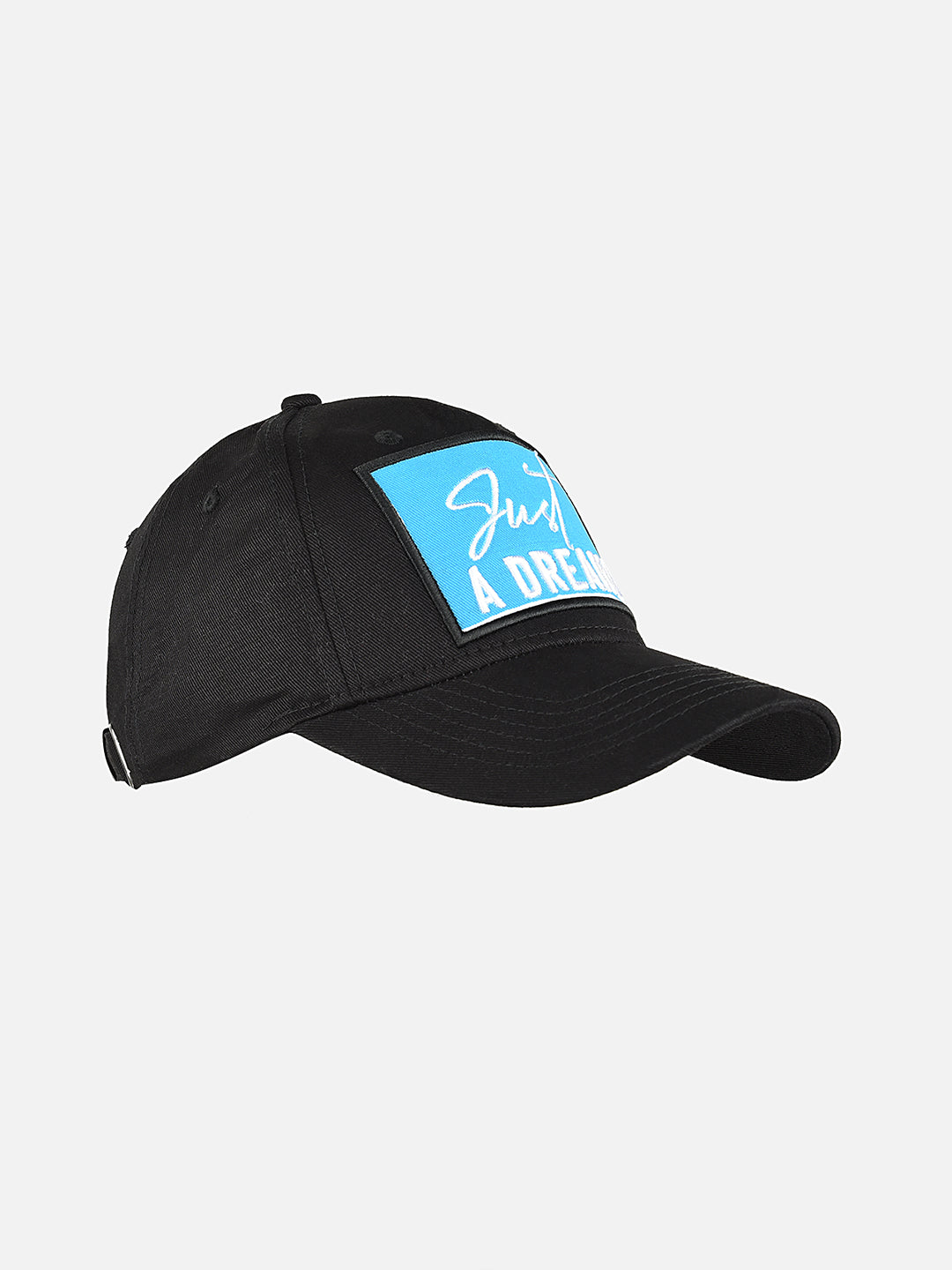 Blue Patchwork Baseball Hat