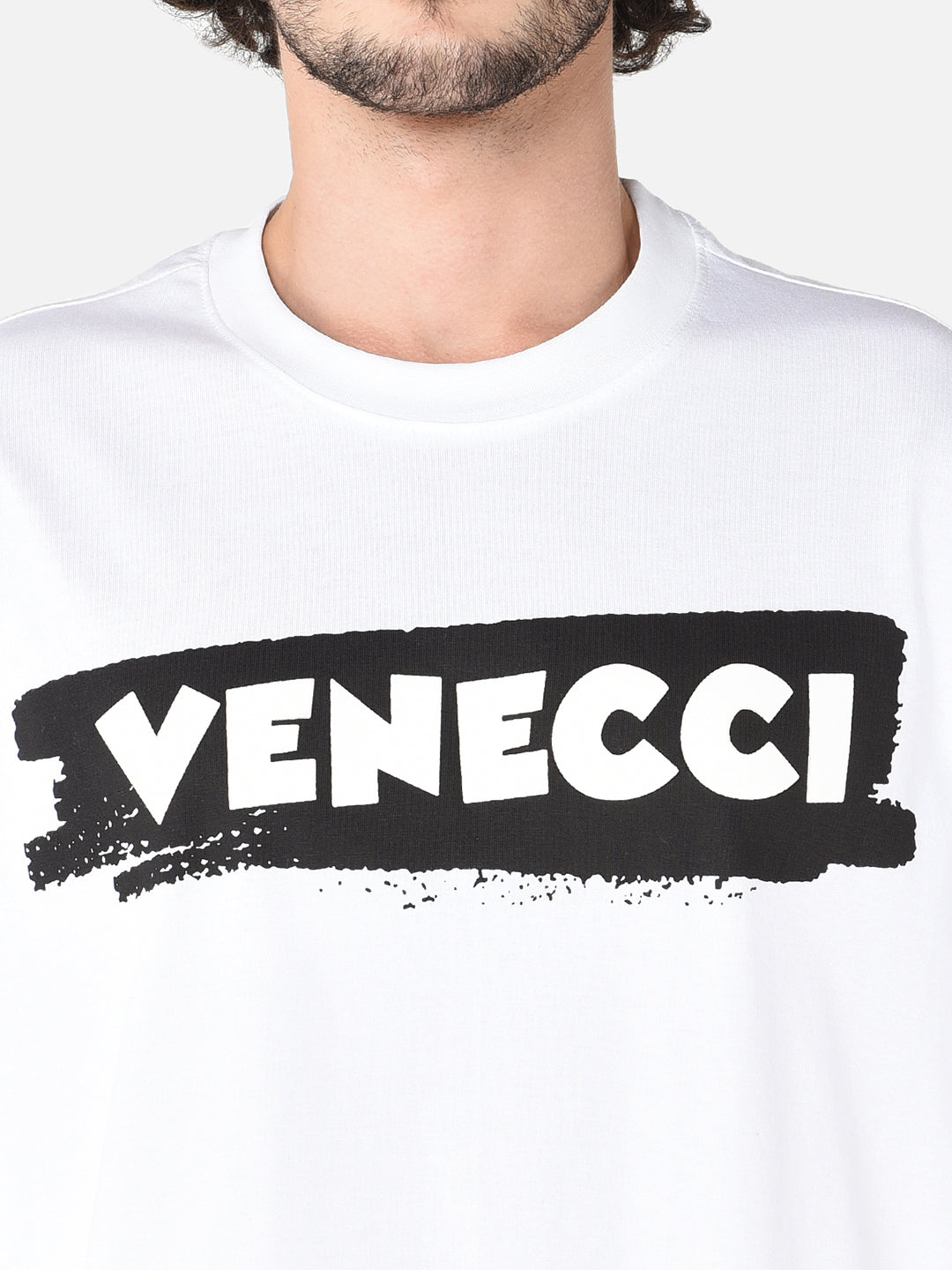 Brush Effect Branding T-shirt