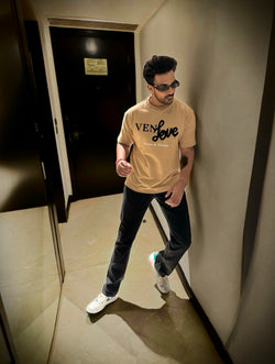 R&T beige t-shirt