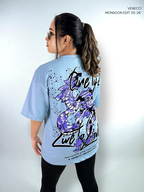 Ice Blue Dragon T-Shirt