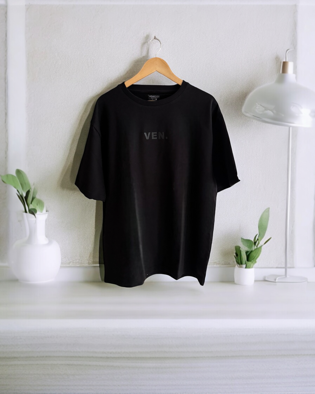 VEN. Jet Black T-shirt