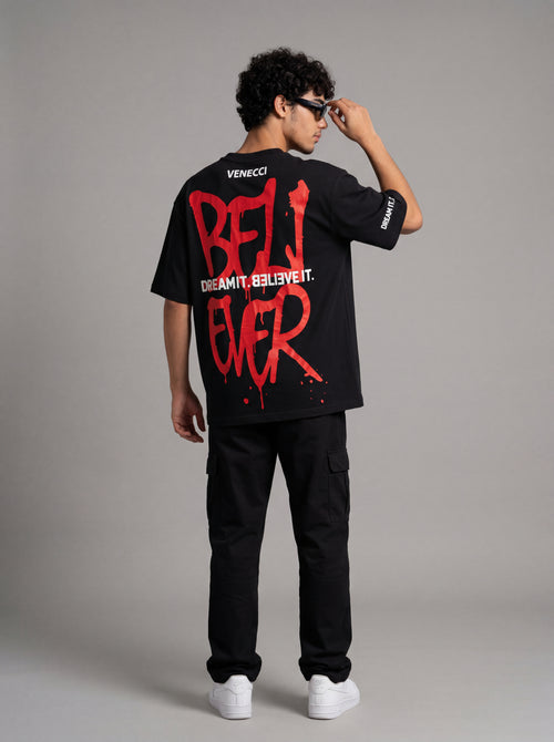 Black believer t-shirt
