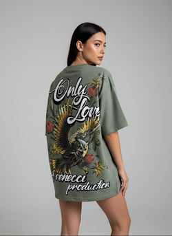 Sage Green Owl T-Shirt