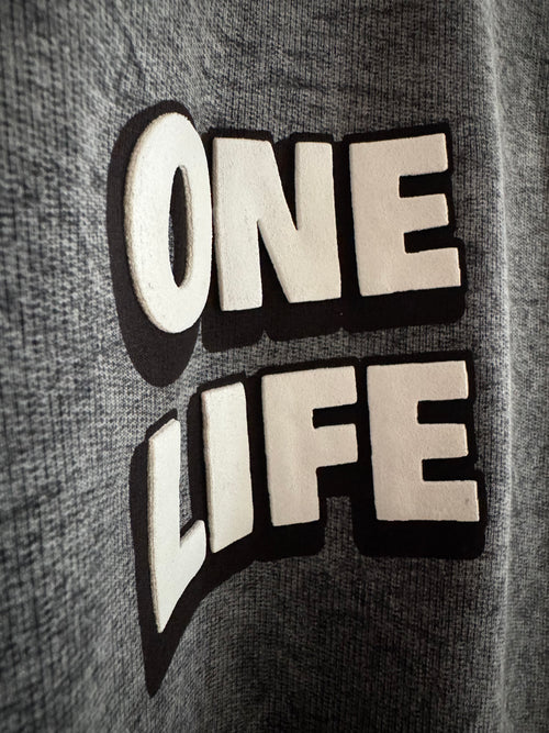 Acid grey life t-shirt