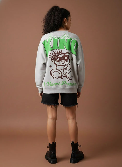 Grey King Sweatshirt