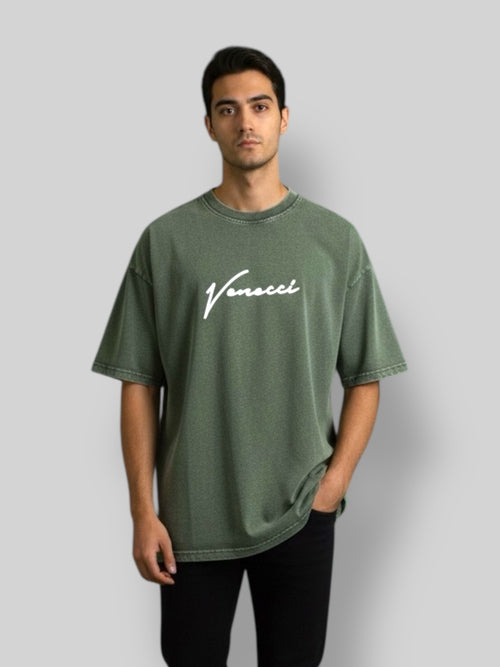 Stone green love t-shirt