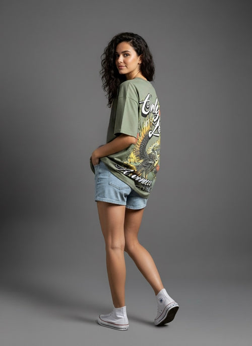 Sage Green Owl T-Shirt