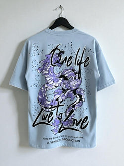 Ice Blue Dragon T-Shirt