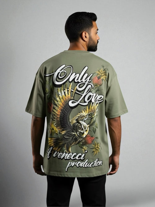 Sage Green Owl T-Shirt