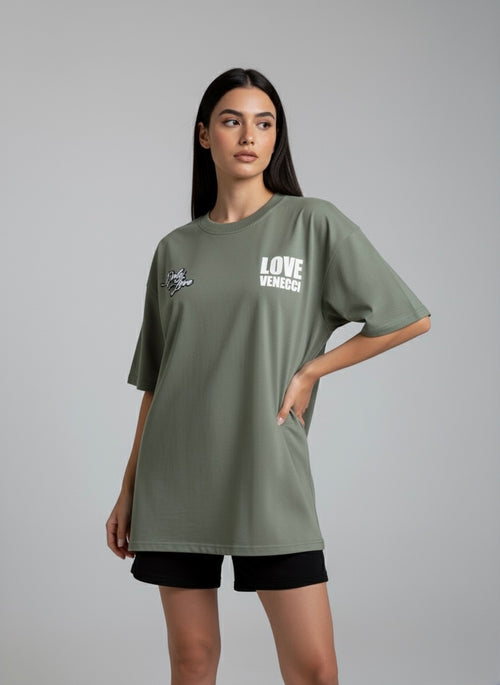 Sage Green Owl T-Shirt