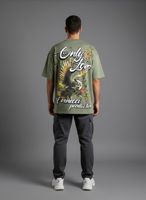 Sage Green Owl T-Shirt