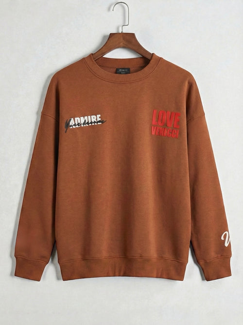 Tan admire sweatshirt