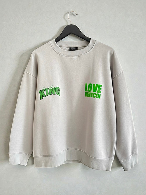 Grey King Sweatshirt