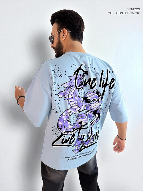 Ice Blue Dragon T-Shirt