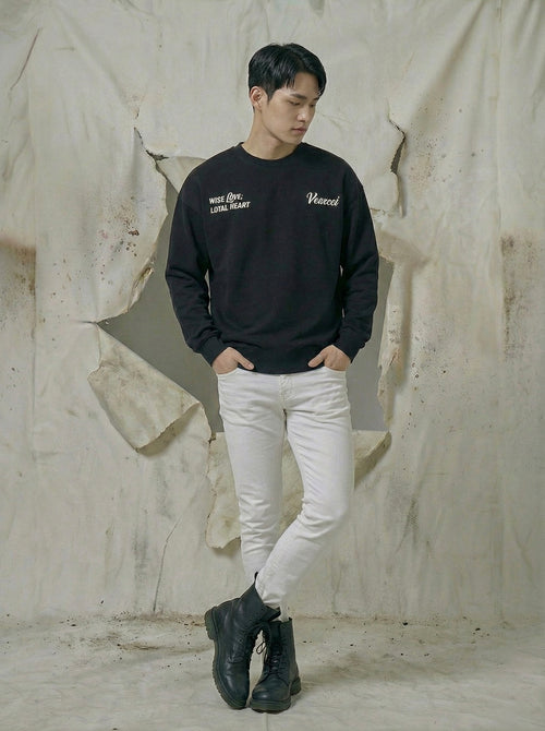 Black owl sweatshirt