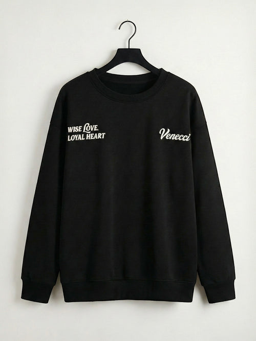 Black owl sweatshirt