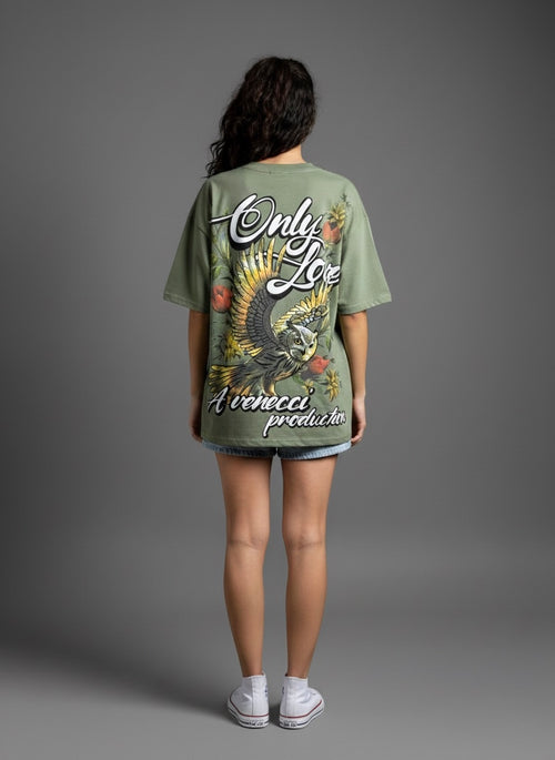 Sage Green Owl T-Shirt