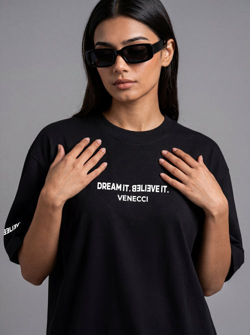 Black believer t-shirt