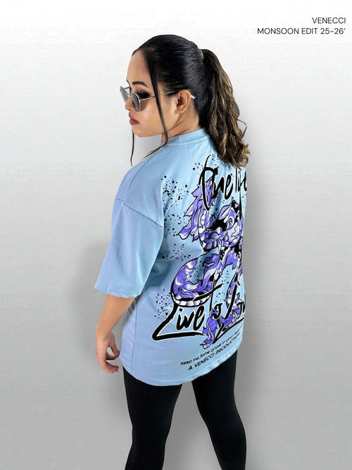 Ice Blue Dragon T-Shirt
