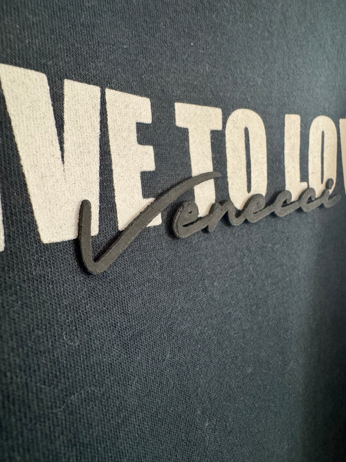 Green love sweatshirt