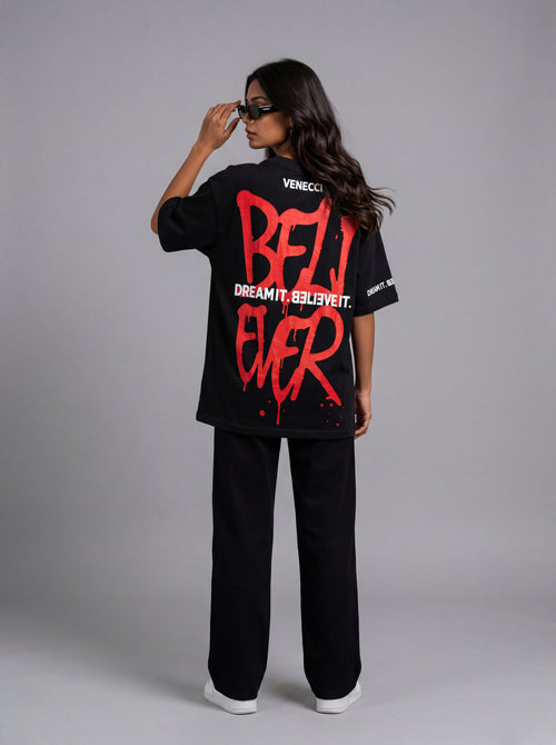 Black believer t-shirt