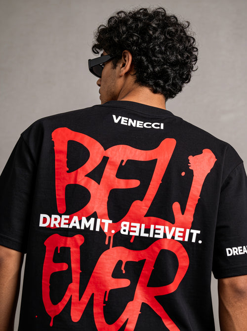 Black believer t-shirt