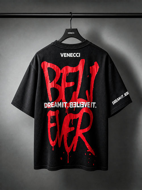 Black believer t-shirt