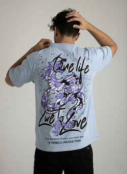 Ice Blue Dragon T-Shirt