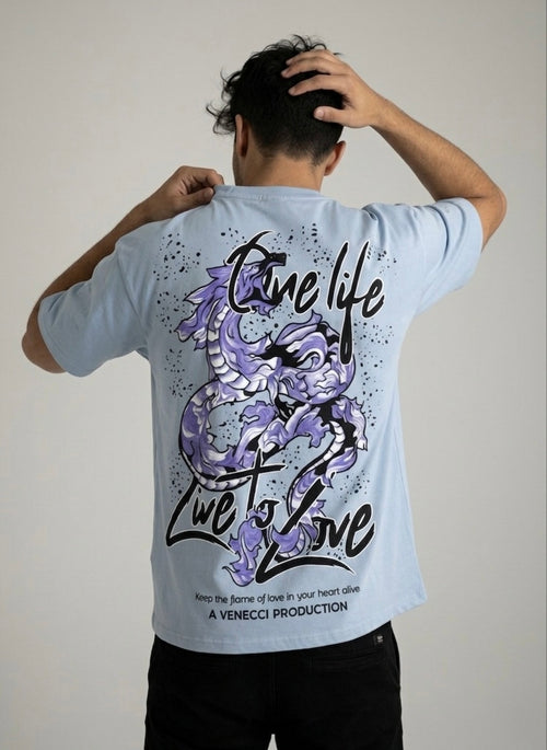 Ice Blue Dragon T-Shirt