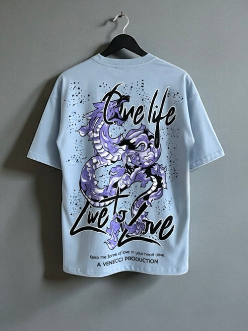 Ice Blue Dragon T-Shirt