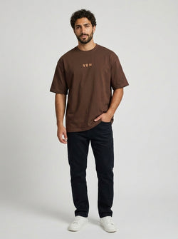 VEN. Brown T-shirt
