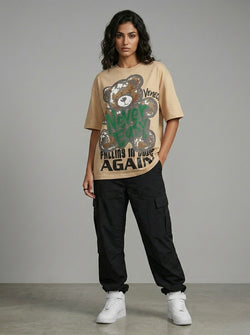 Beige Teddy T-shirt