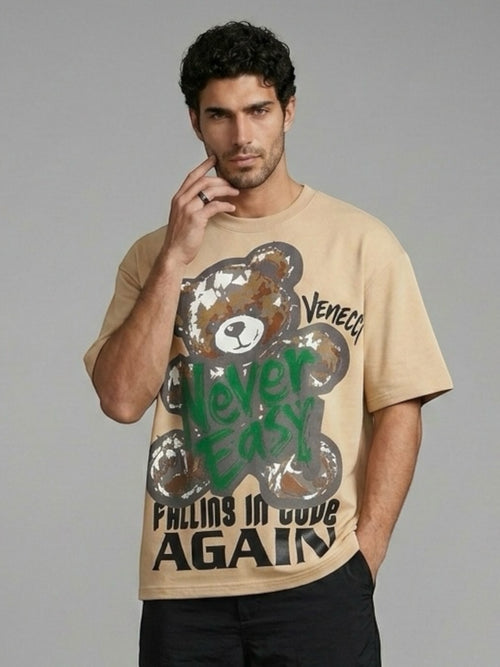 Beige Teddy T-shirt