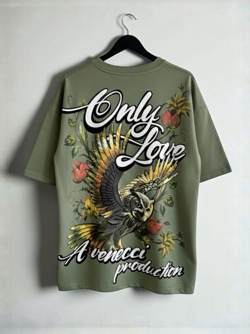 Sage Green Owl T-Shirt