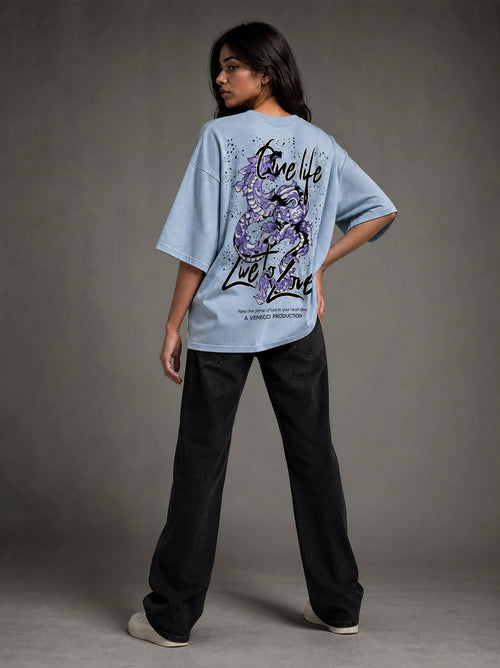 Ice Blue Dragon T-Shirt