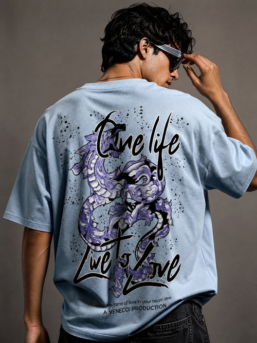 Ice Blue Dragon T-Shirt