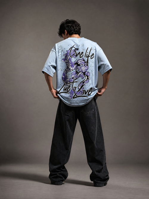 Ice Blue Dragon T-Shirt