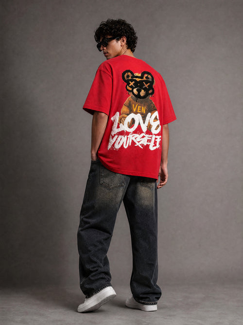 Red Love Yourself T-shirt