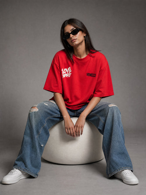 Red Love Yourself T-shirt