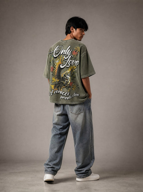 Sage Green Owl T-Shirt