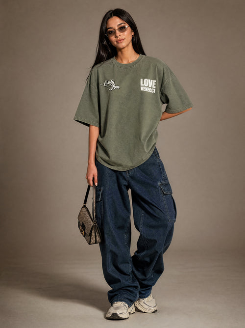 Sage Green Owl T-Shirt