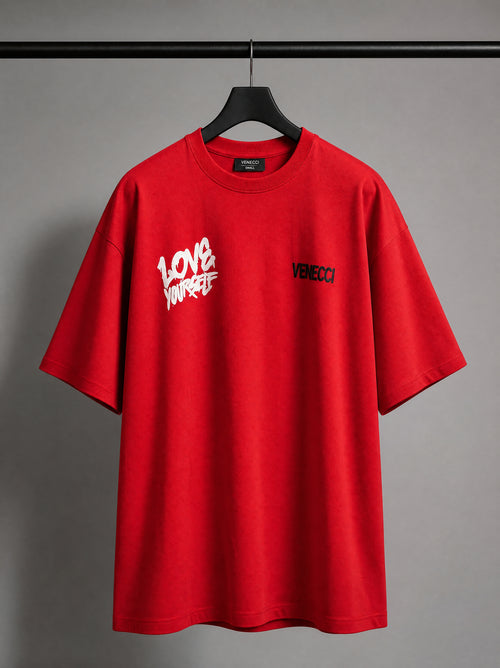 Red Love Yourself T-shirt