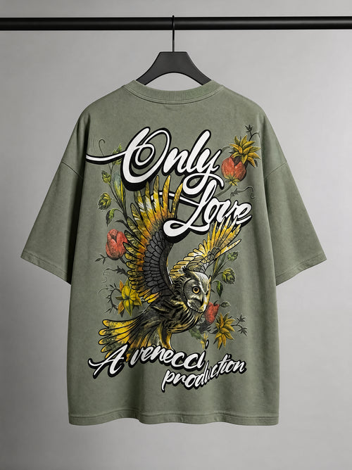 Sage Green Owl T-Shirt