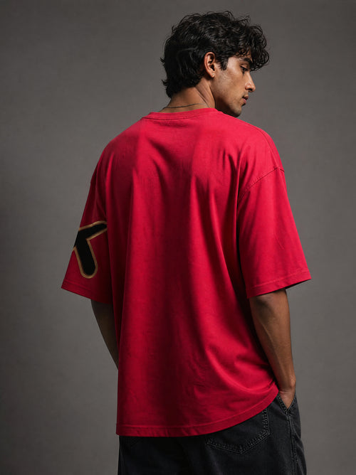 Red Live To Love T-shirt