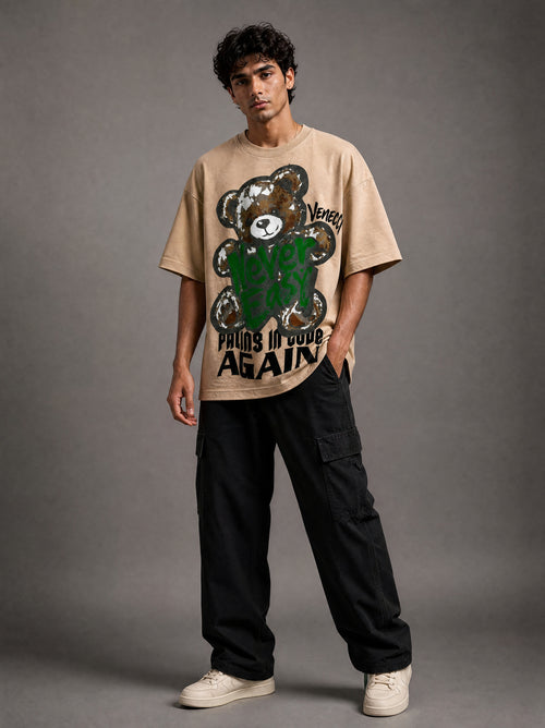 Beige Teddy T-shirt