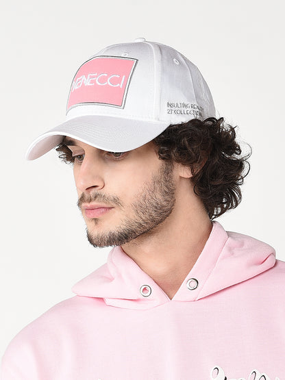 Pink Patchwork Baseball Hat